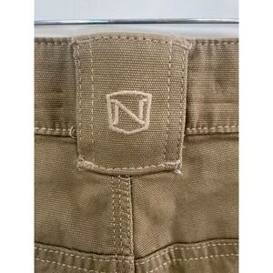 Noble Outfitters Work Shorts Khaki Cotton Blend Size 12